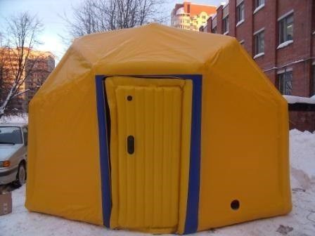 双塔充气帐篷